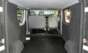 Van Interior Trimming and Carpet